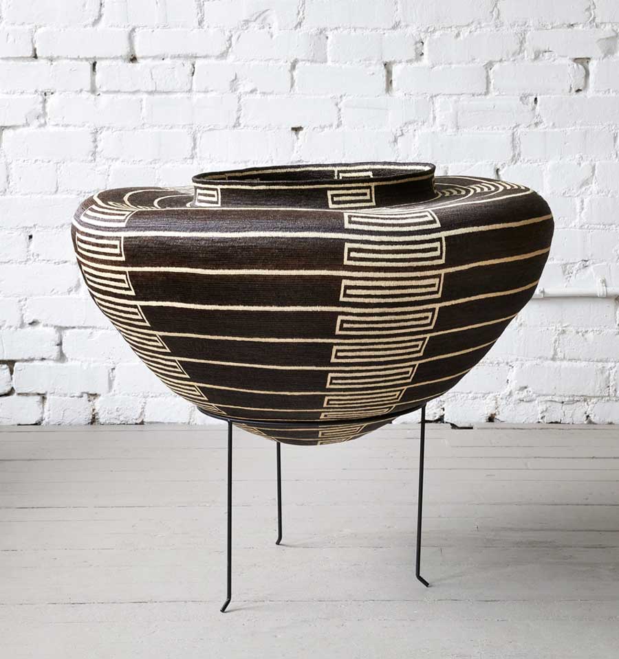 8 yr Modern Black & White Basket Rainforest Baskets