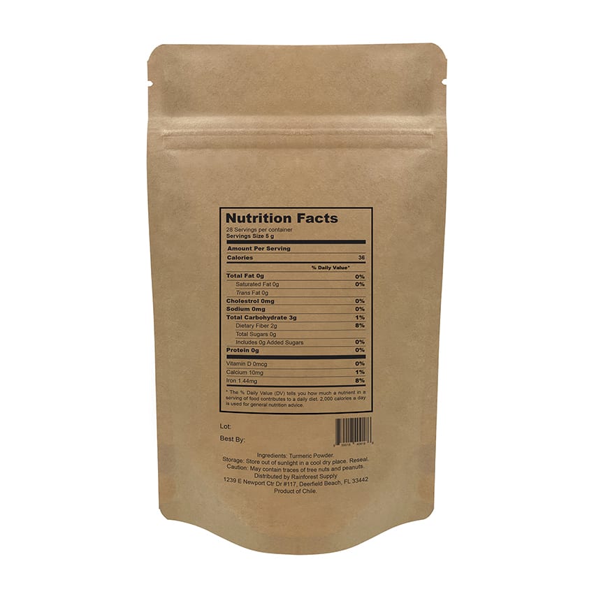 Turmeric Powder Wholesale Rainforest Supply