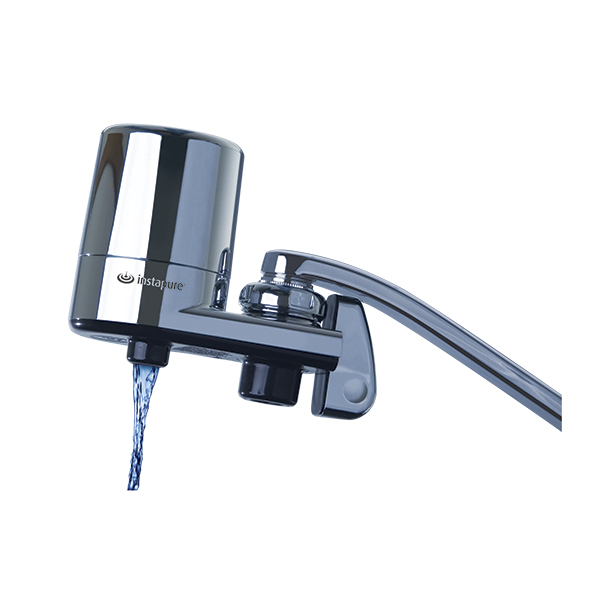 Instapure Faucet Filter Canada, chrome or white finish by Rainfresh