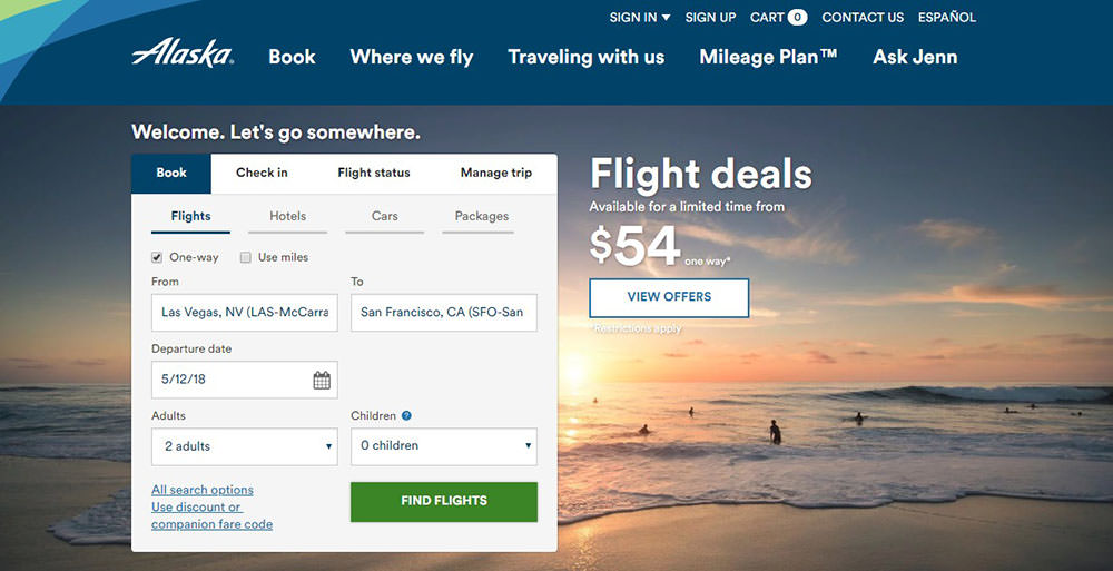 Alaska Airlines Add Known Traveler Number