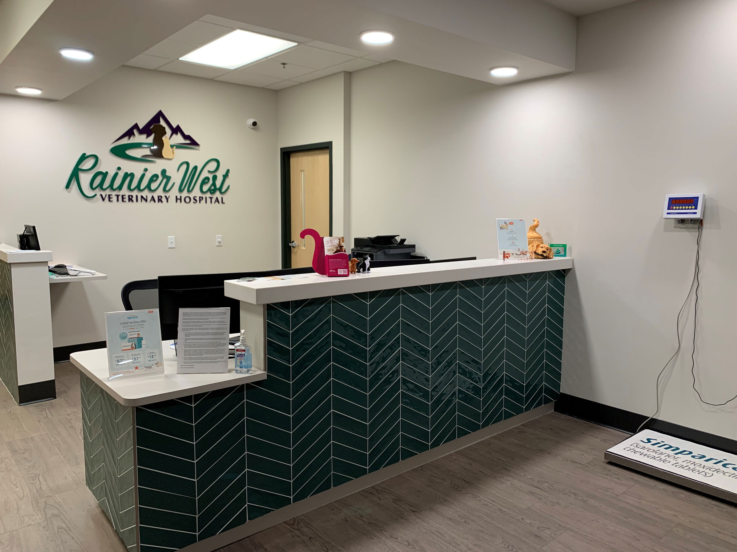 Tour The Office Lacey, WA Rainier West Veterinary Hospital