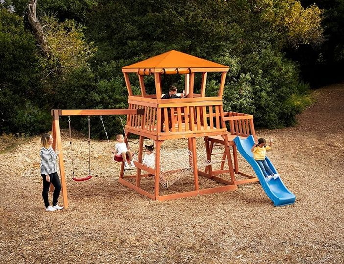 Little Tikes Real Wood Adventures Outdoor Playset Raining Deals