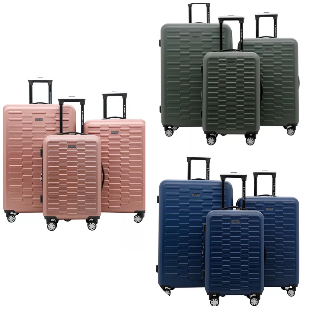 3piece hardside luggage set Raining Deals
