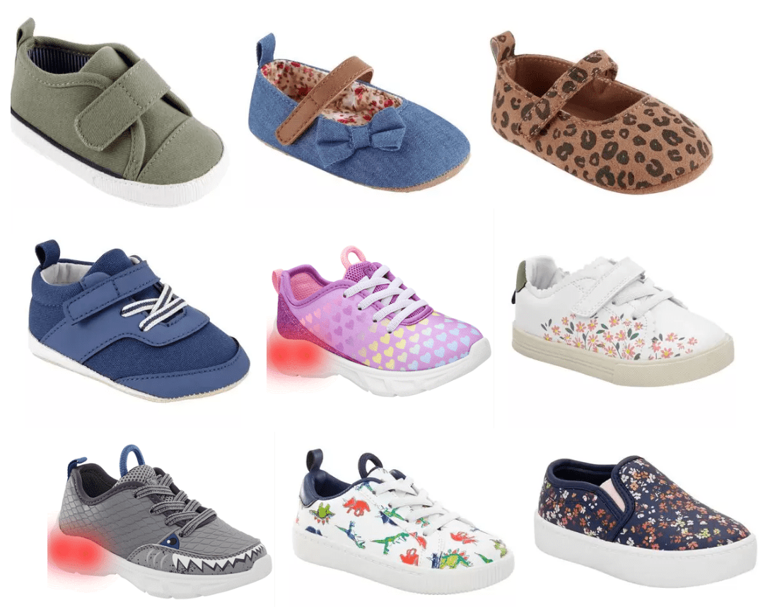 Carter Shoes Raining Deals