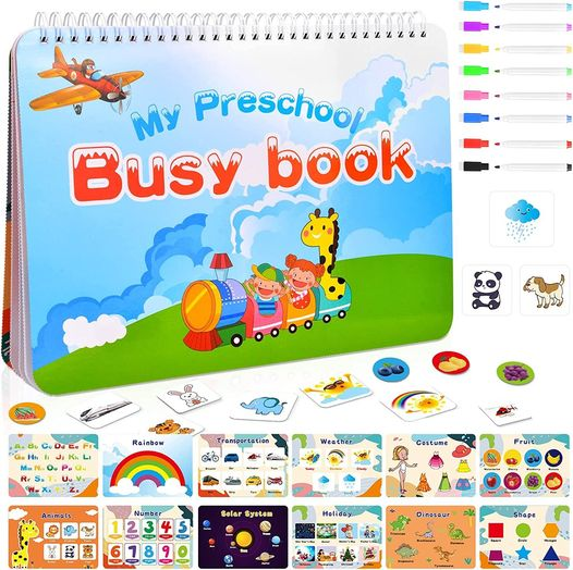 Preschool activity book Raining Deals