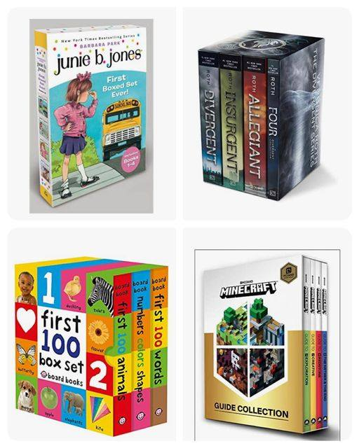 Boxed book sets Raining Deals