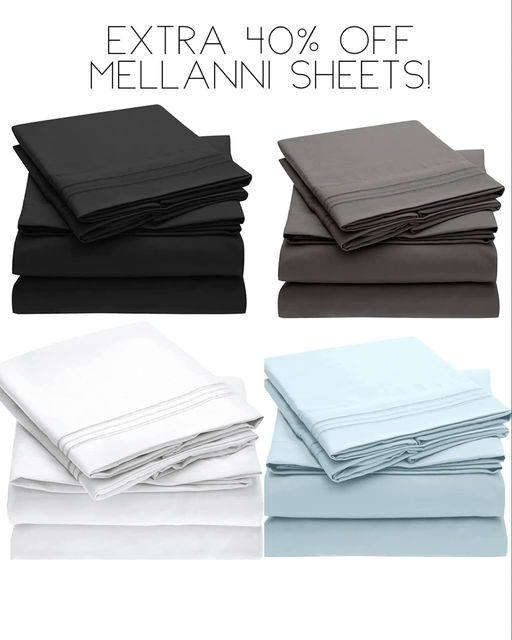 Mellanni sheets Raining Deals