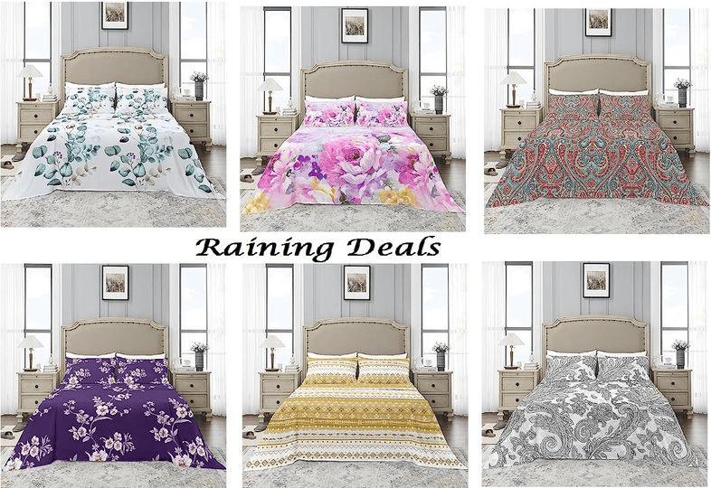 Bedsheet Sets Raining Deals