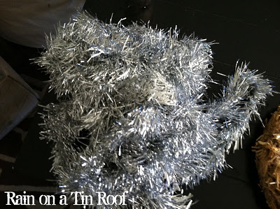 How to Make a Tinsel Wreath