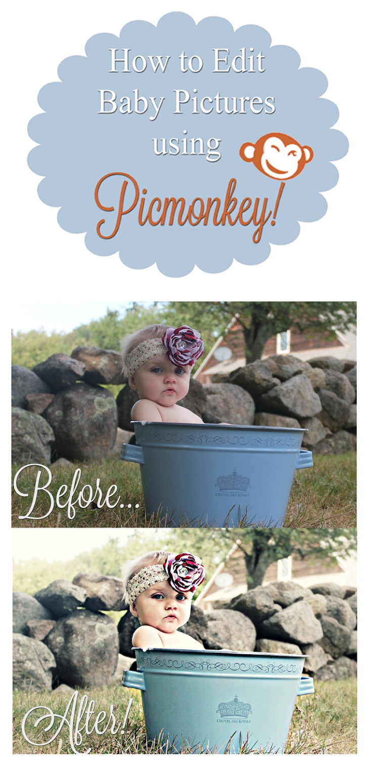 Picmonkey Photo Editing - Babies