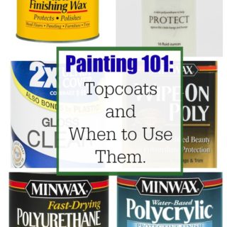 Lists lots of different topcoats, what to use each one on and how to do it. Painting 101: Topcoats and when to use them