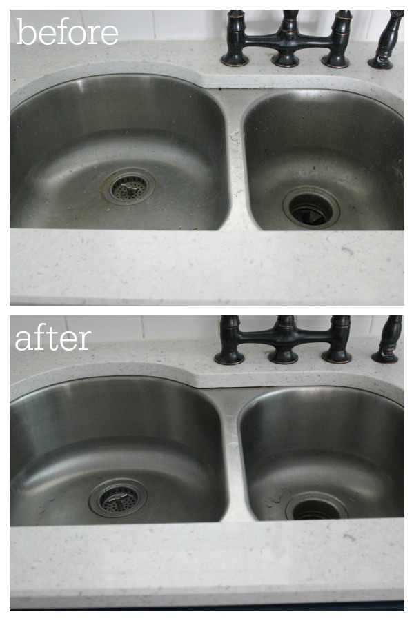 Steam Cleaned Sink