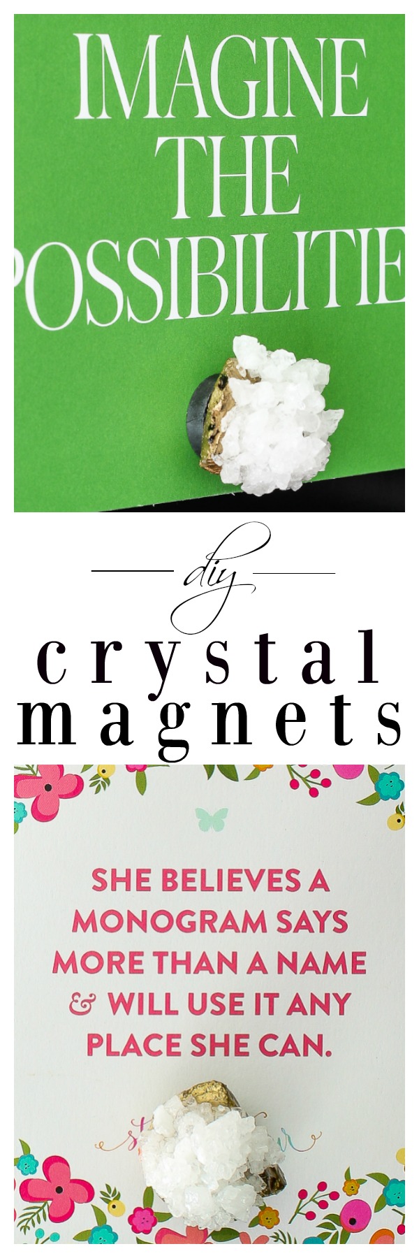 How to Make Crystal Magnets | DIY Crystal Magnets | DIY Crystal Crafts | Easy Crafts | How to Make Crystals DIY | Crystal Magnets