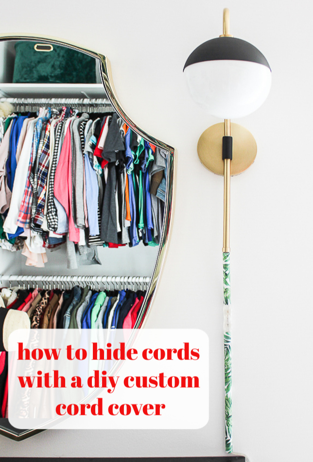 How to Hide Cords with DIY Cord Covers