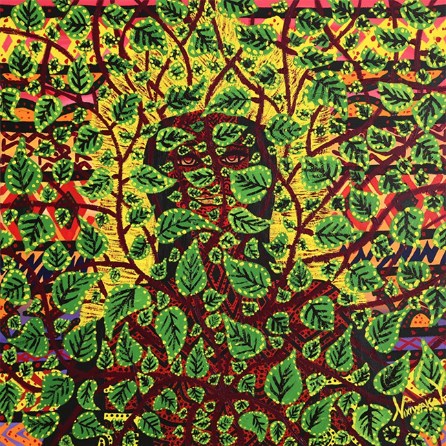 Amazon Rainforest Art Nixiwaka Yawanawa Rains in Summer