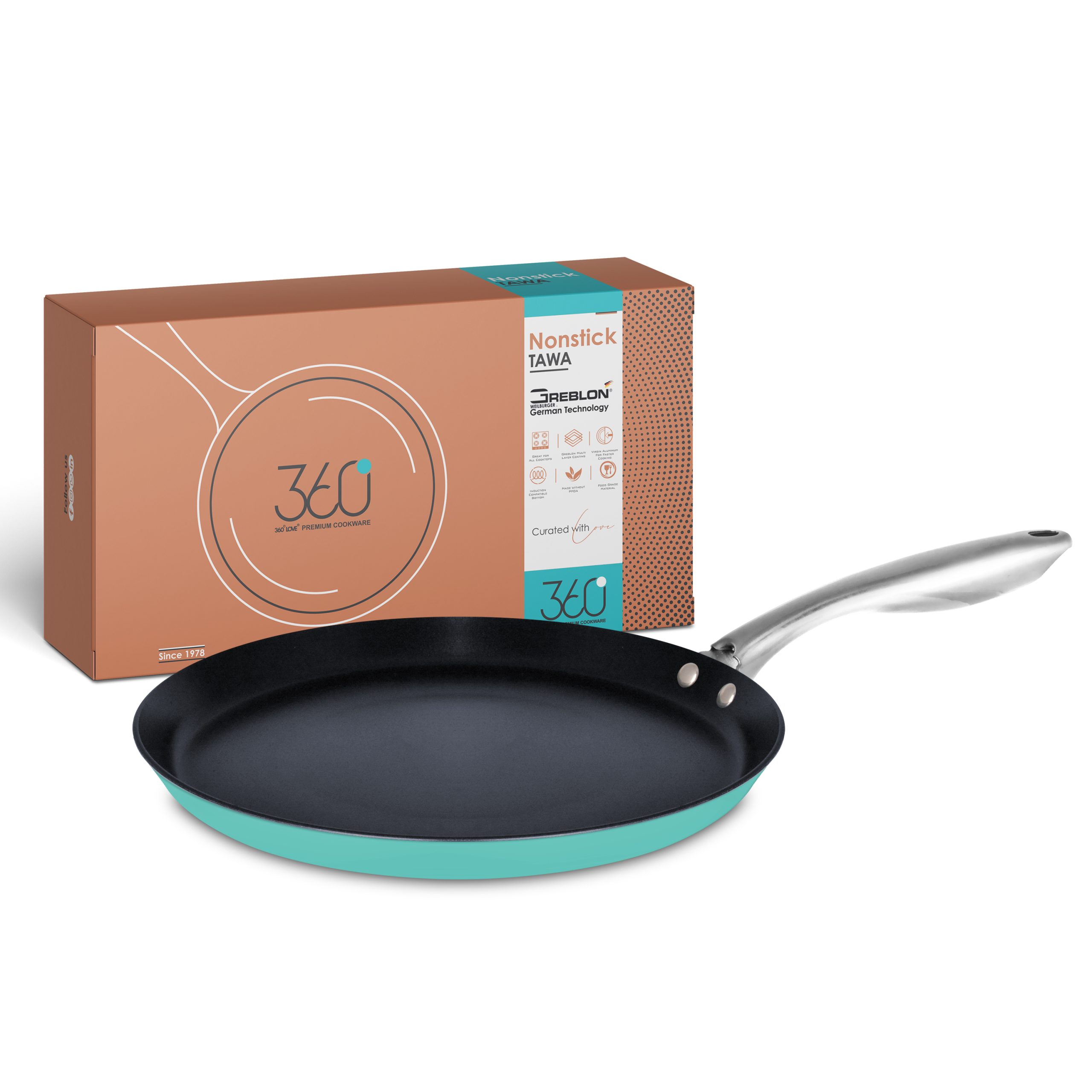 Sapphire Non stick Flat Pan Raintech International