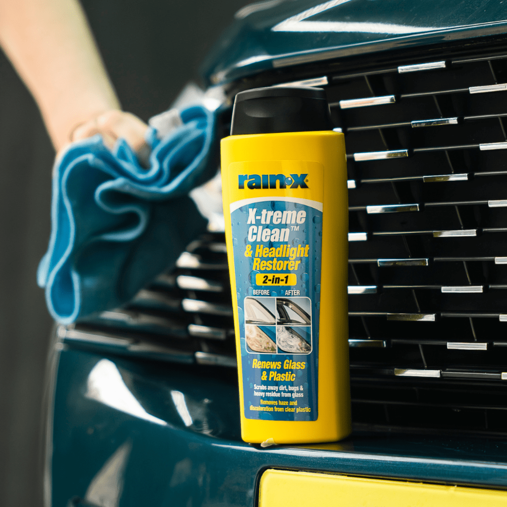 Xtreme Clean & Headlight Restorer Shine Bright with RainX