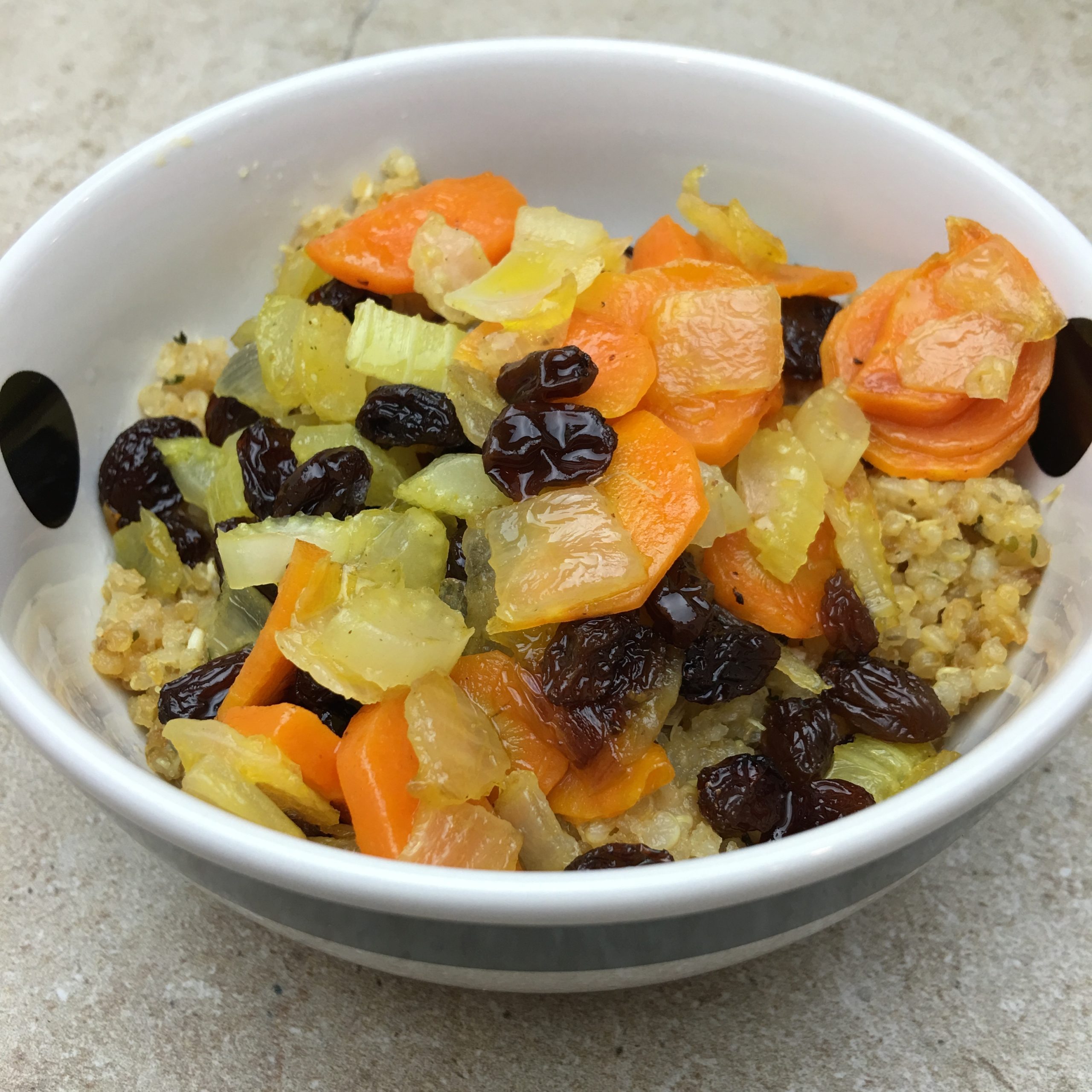 Sweet Vegetables & Quinoa Recipe (Allergy Free, Vegan, Organic)