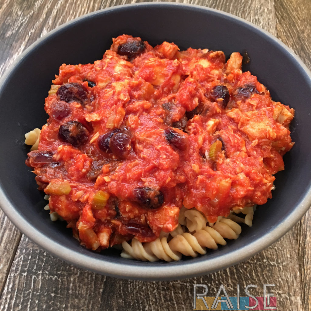 Cranberry Tuna Pasta Sauce Recipe (Gluten Free, Allergy Friendly)