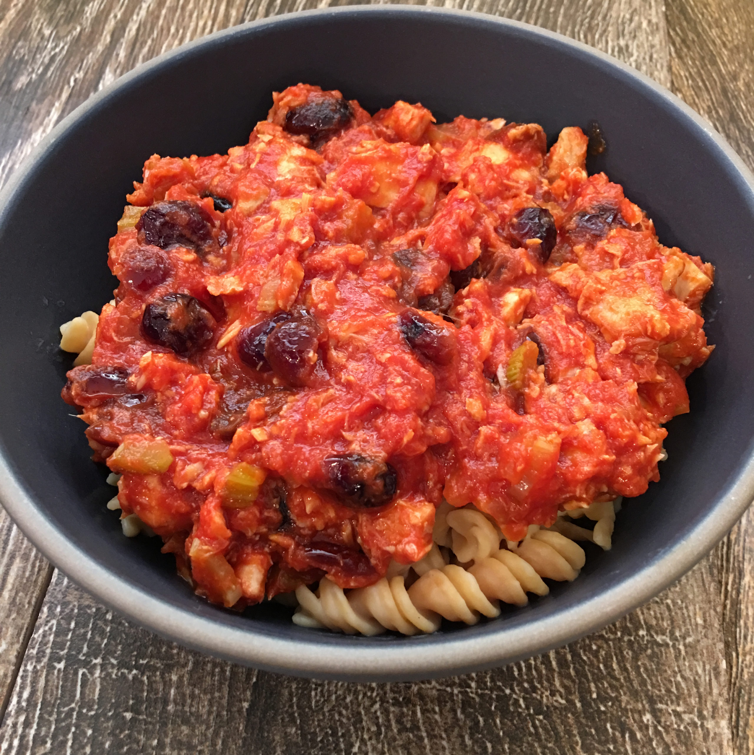Cranberry Tuna Pasta Sauce Recipe (Gluten Free, Allergy Friendly)