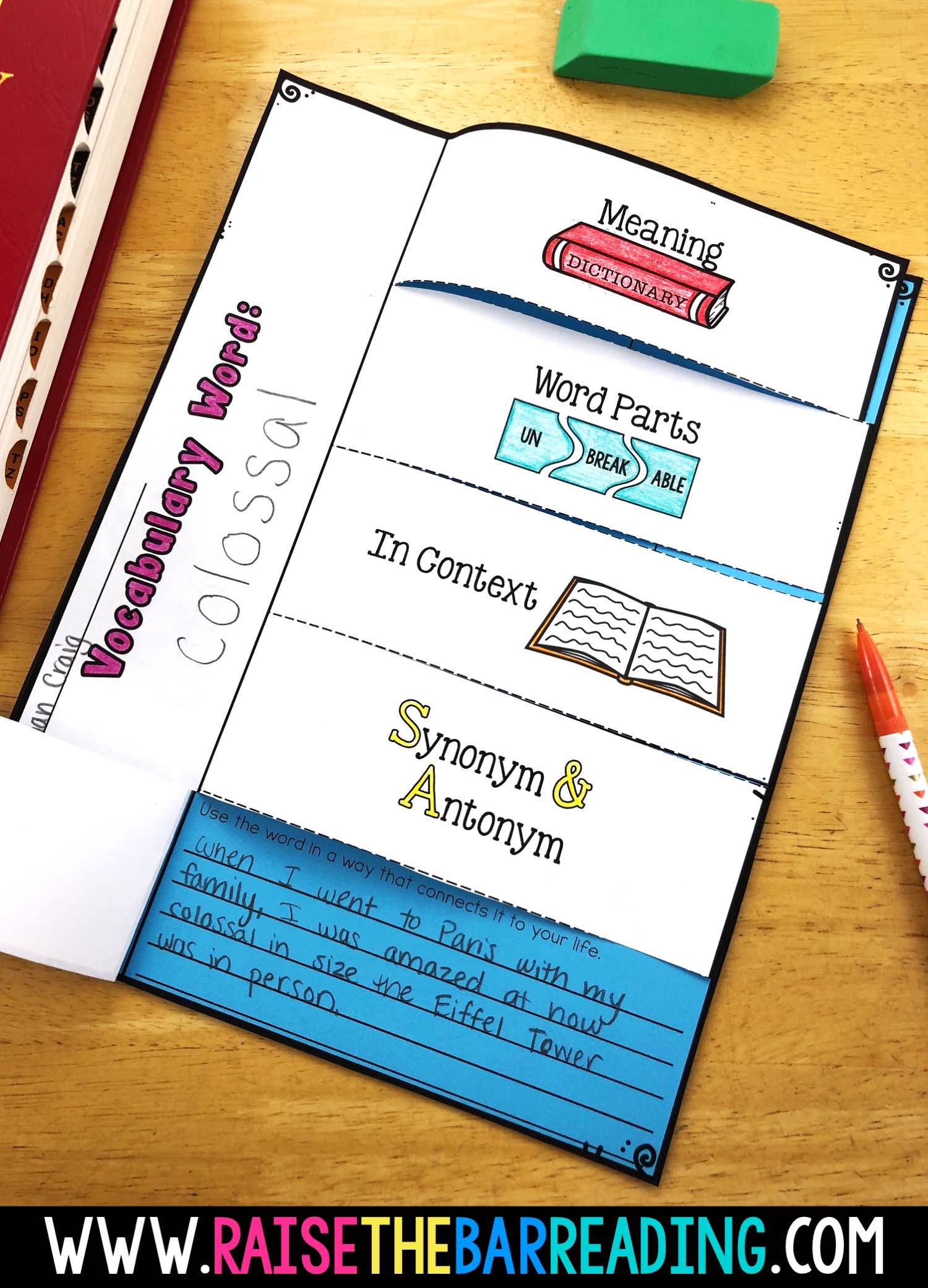 Teaching Vocabulary Activities Graphic Organizers & Practice Ideas for