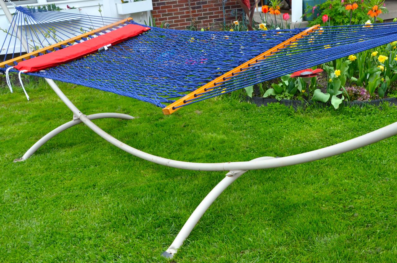 $600+ Nags Head Hammocks giveaway includes rope hammock + steel stand