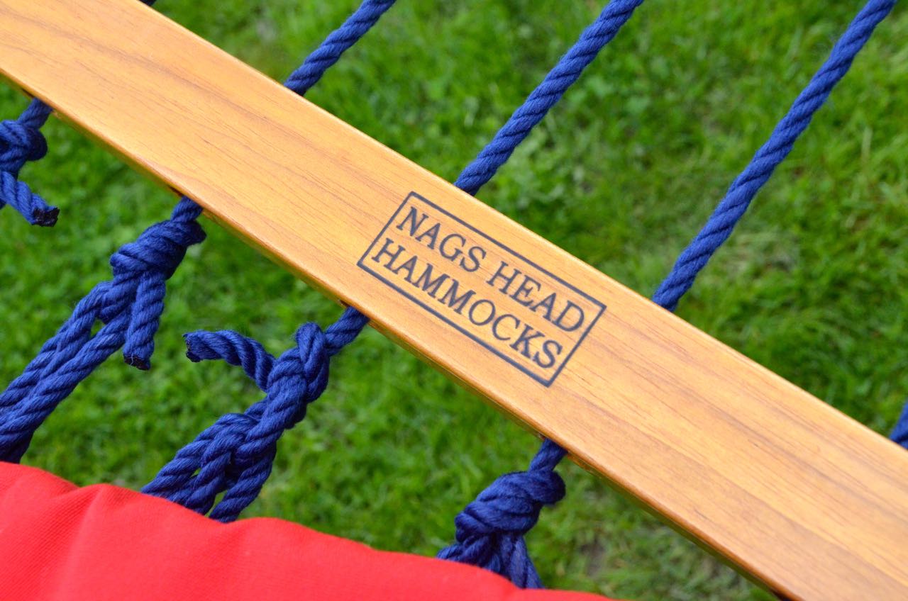 600+ Nags Head Hammocks giveaway includes rope hammock + steel stand + Sunbrella pillow