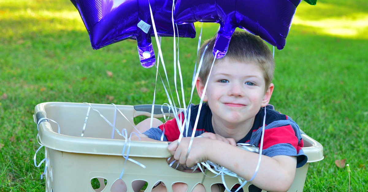 Hot Air Balloon Preschool Activity from A Year of Playing Skillfully
