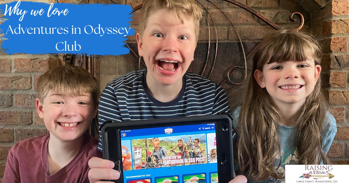 Adventures in Odyssey Club a great gift for large families!