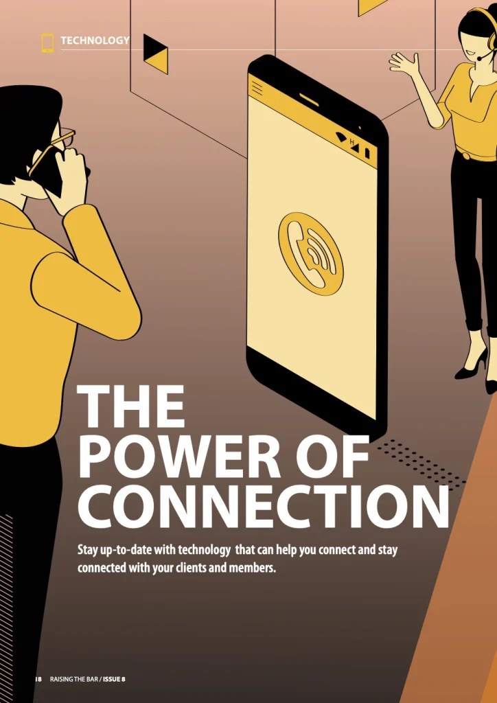 The Power of Connection Raising the Bar Magazine