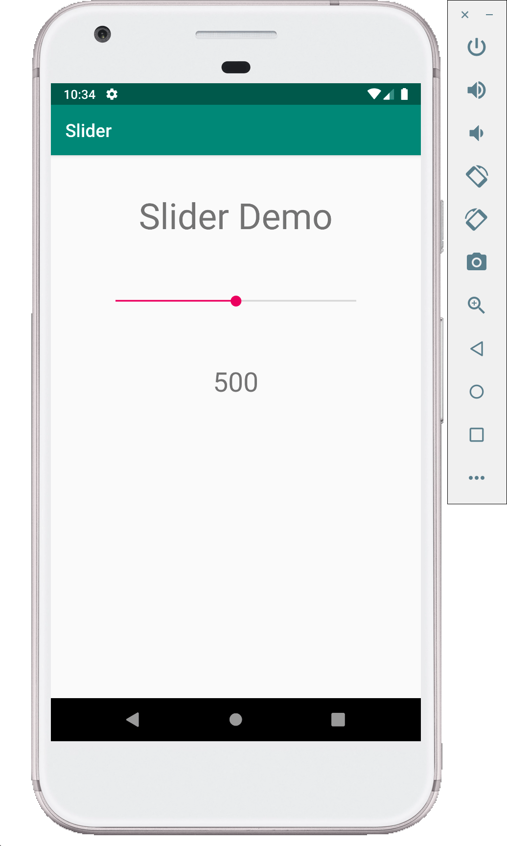 Slider Demo (Kotlin) DSP Lab Android Demos