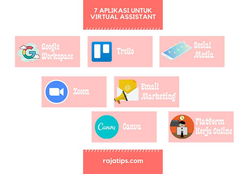 7 Aplikasi Untuk Bekerja Sebagai Virtual Assistant Raja Tips
