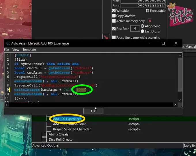 BG3 Cheat Engine Tutorial