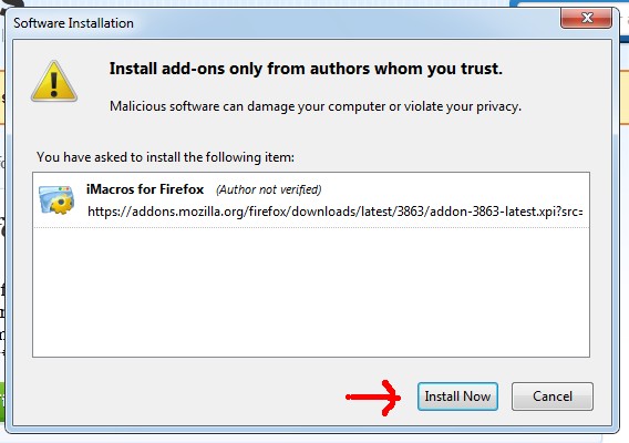 Cara Install Imacros Menggunakan Mozilla Firefox 081321128490 (Tsel