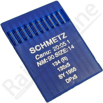 Schmetz Aiguilles Pour Machine à Coudre Industrielle, CANU 20:05 1 134R SY 1955 DPx5 (10