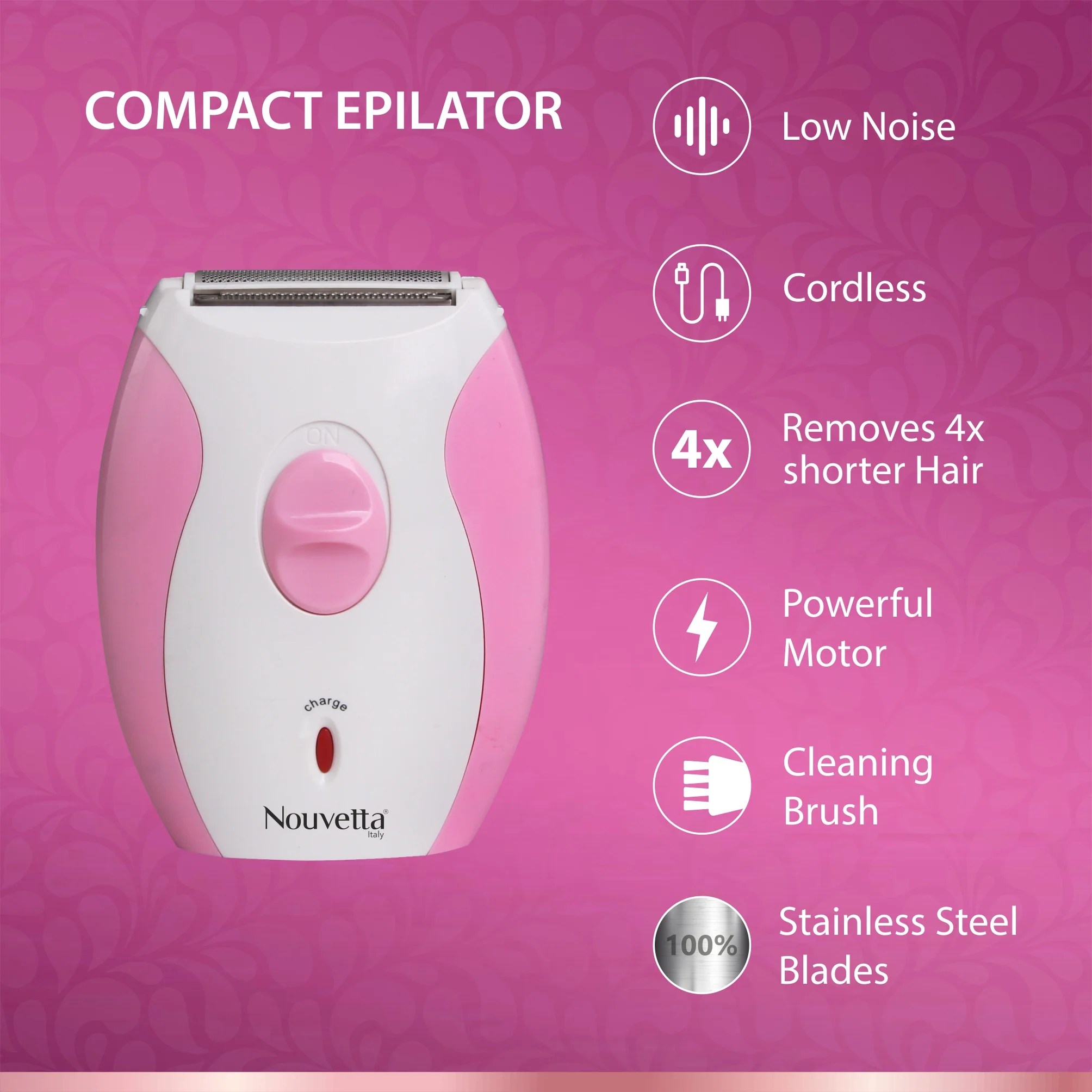 Compact Cordless Epilator Raj Imports