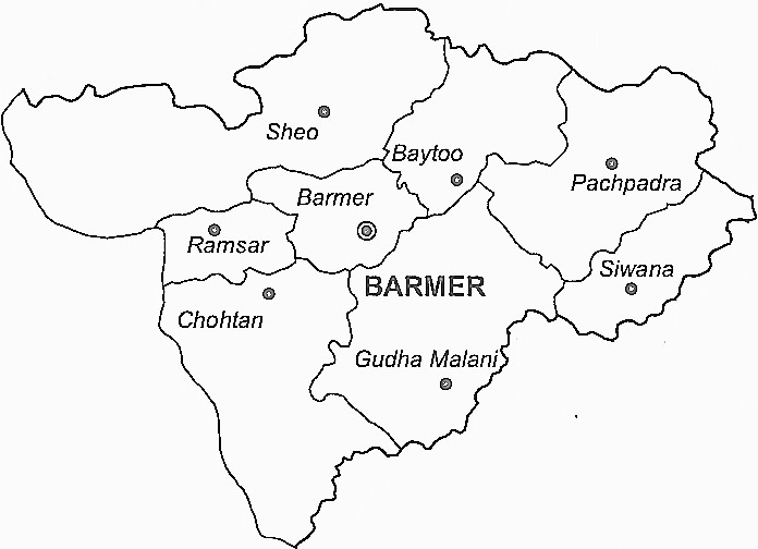 Barmer District History, Geography, Places RajRAS RAS Exam