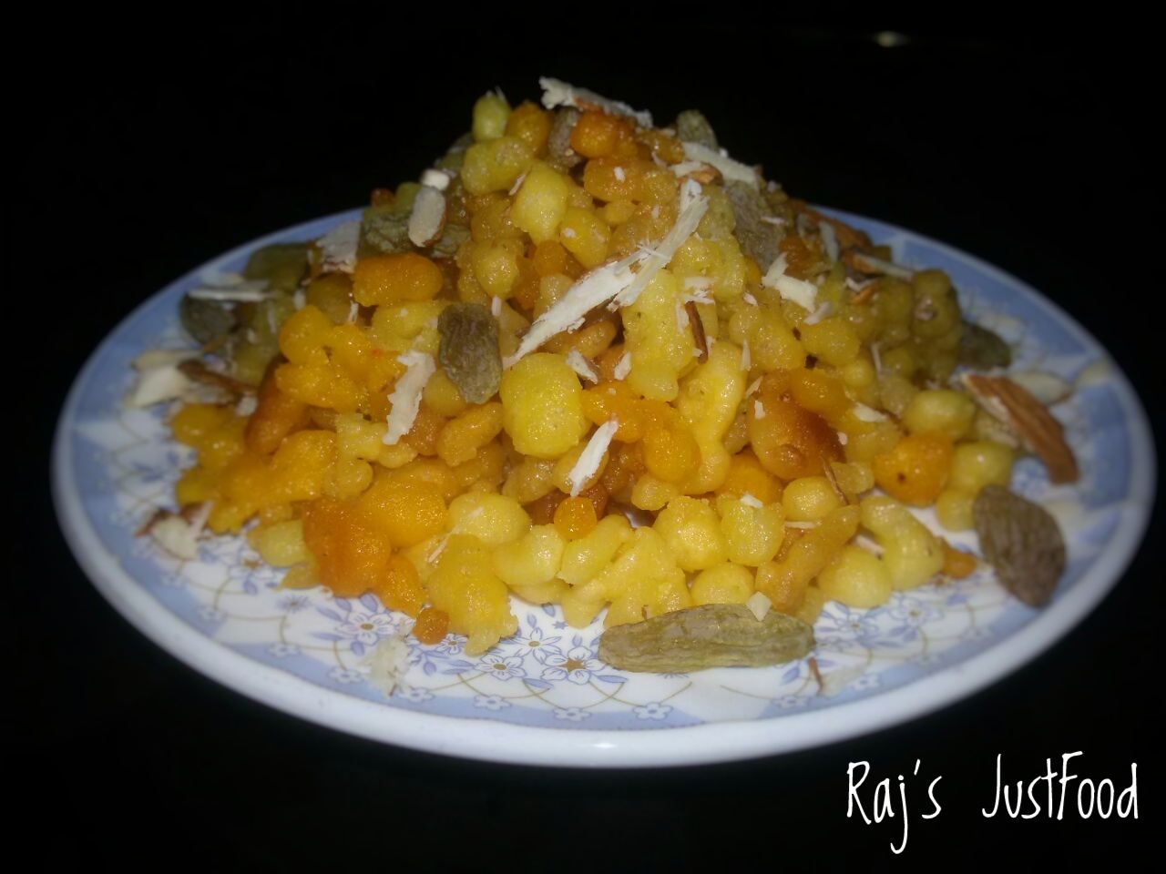 How To Make Sweet Boondi at Home Mishti Bode Recipe Raj's JustFood