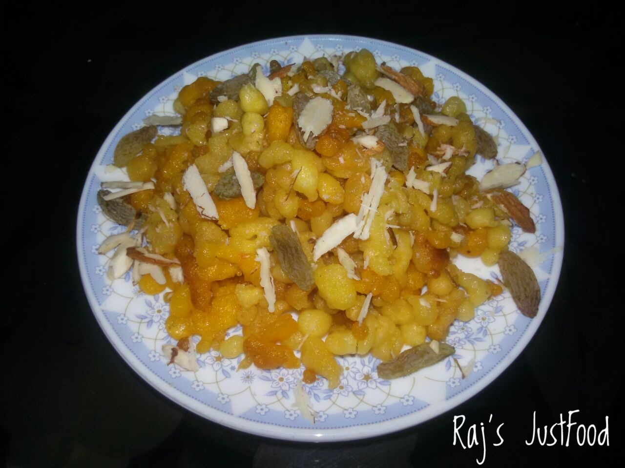 How To Make Sweet Boondi at Home Mishti Bode Recipe Raj's JustFood