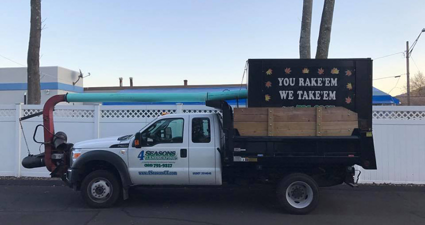 Leaf Removal You Rake Em, We Take Em