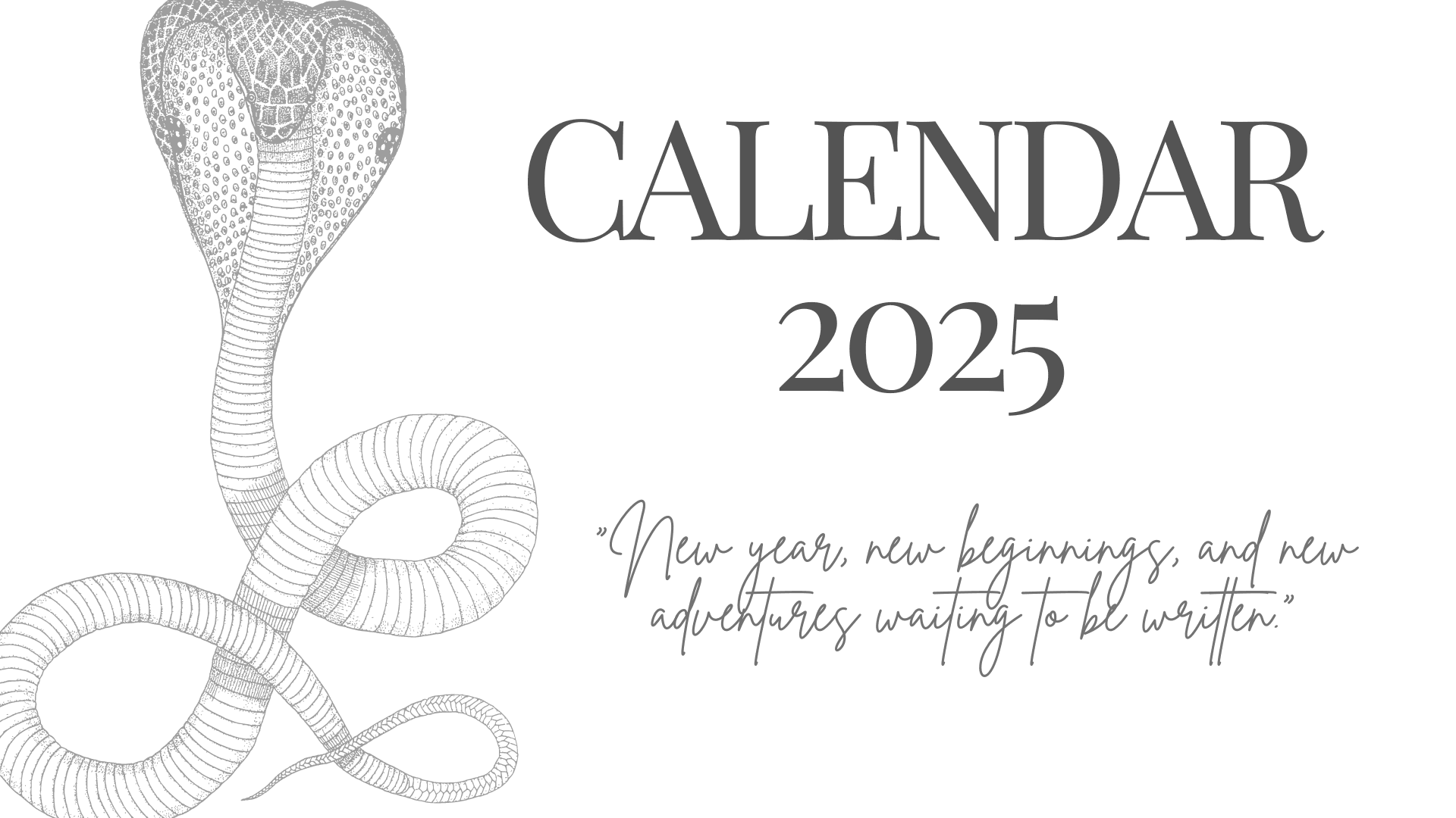 2025 CALENDAR ( YEAR OF THE SNAKE ) by mjmarquezofficialacc Raket.PH