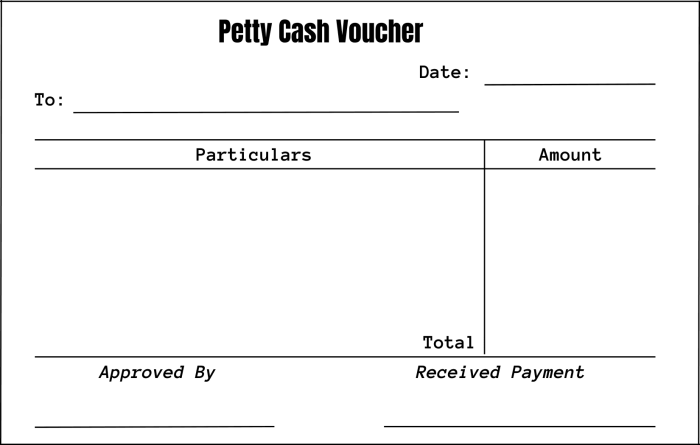 Accounts Petty Cash Voucher Sample Template Postermywall - Free Word ... Free download free download