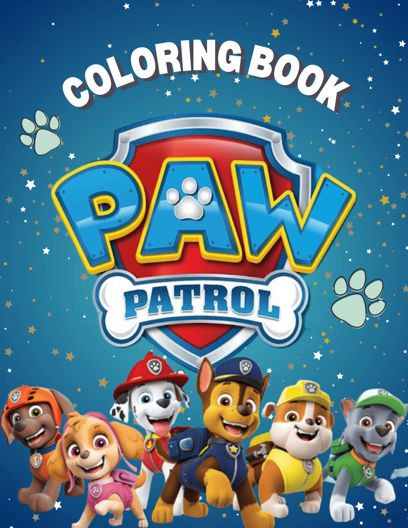 Coloring Paw Patrol Printouts All Free Printable