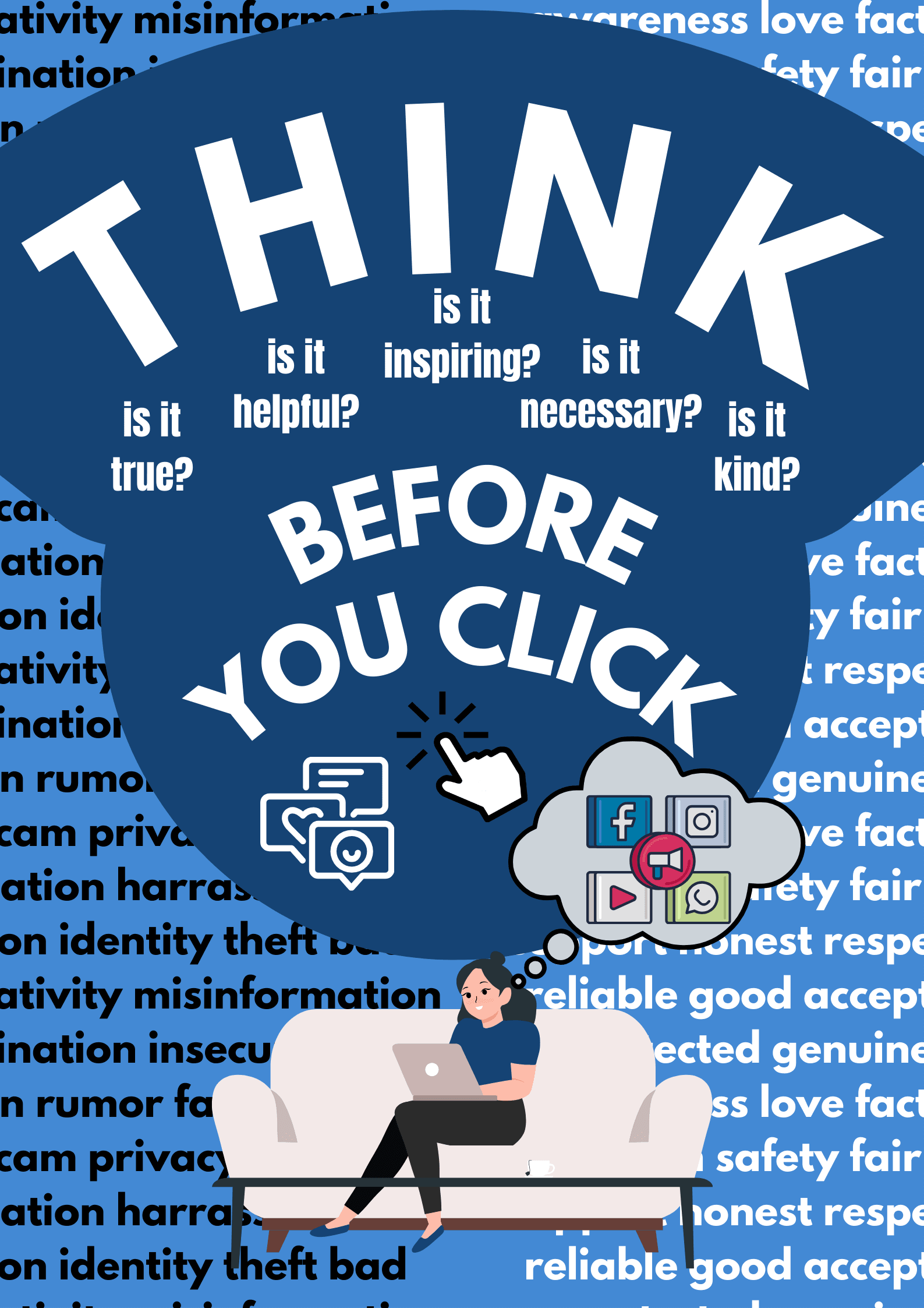 Think Before You Click Quotes THINK BEFORE YOU CLICK =)