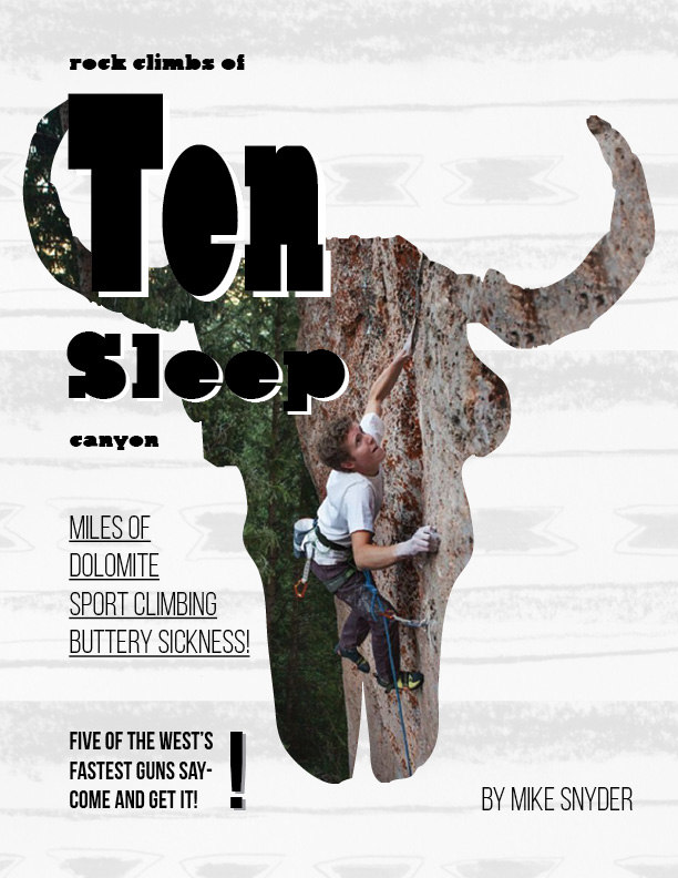 Ten Sleep Rock Climbing Guidebook