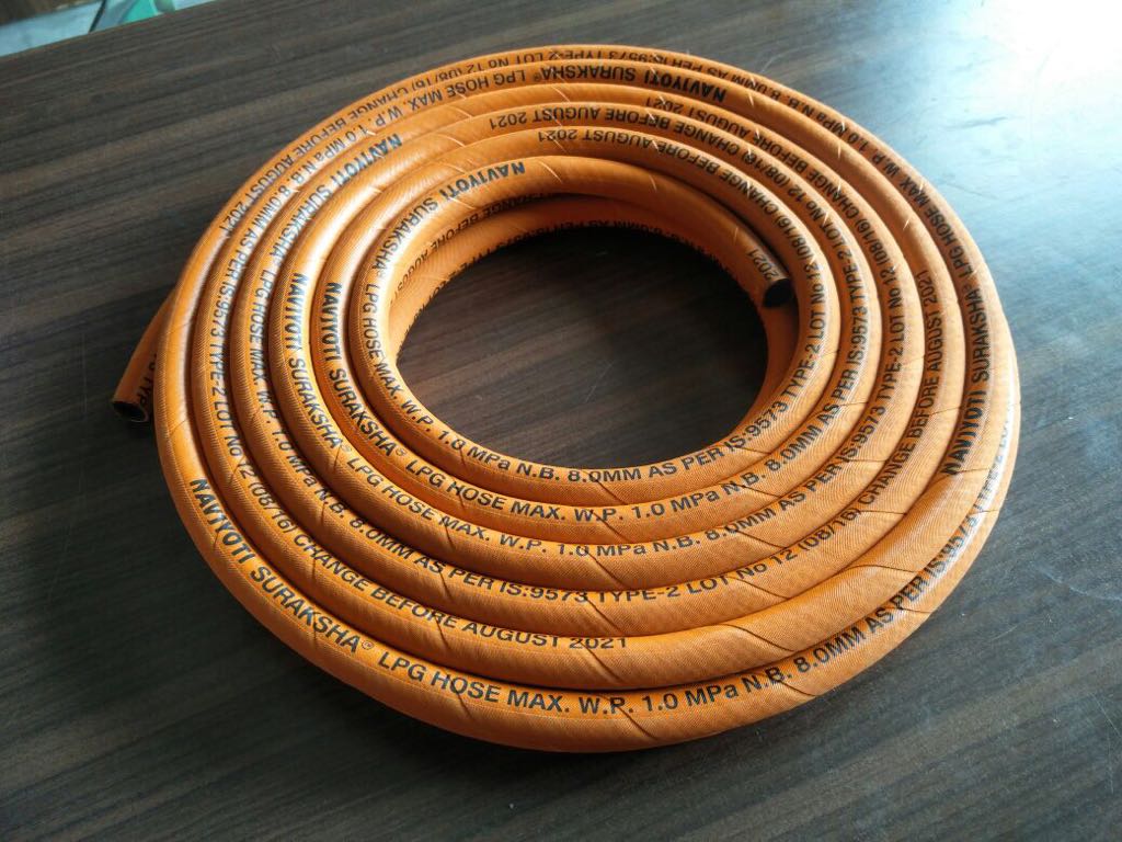 Domestic LPG Hoses Raksha Hoses