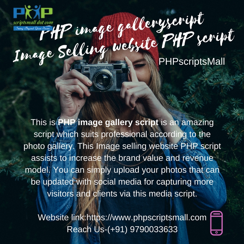 PHP image gallery scriptImage selling website PHP script_Get your own Image script Techies