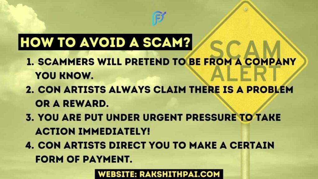 Avoid getting scammed! Here's What You Need To Do(03)