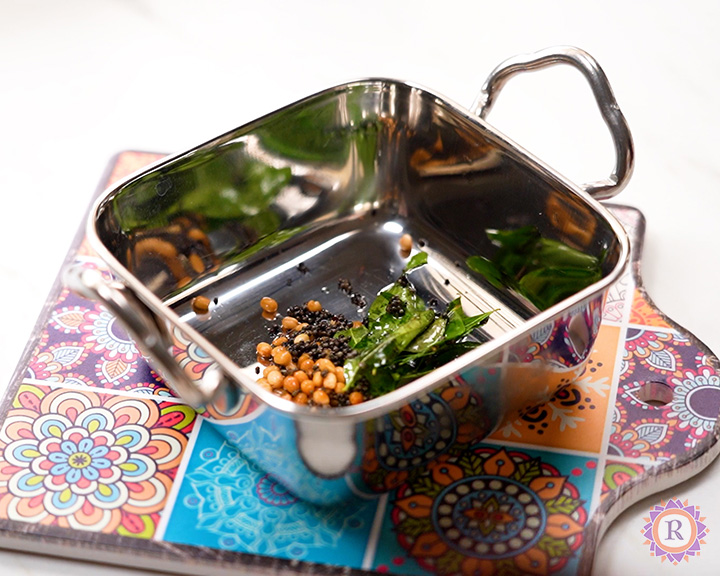 Mint chutney with onion tomato Raks Kitchen