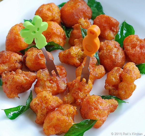 Gobi 65 recipe, Cauliflower recipe Raks Kitchen